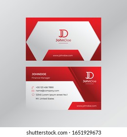 modern business card template, feminine business card template 