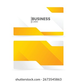 modern business card template gradient abstract elements