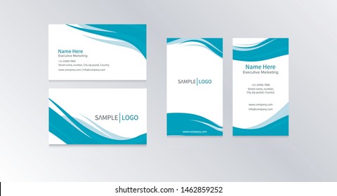 Modern Business Card Template Vector Design