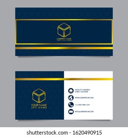 Modern business card template. Vector Illustration EPS 10