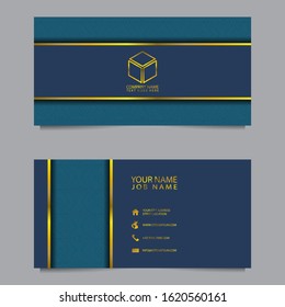 Modern business card template. Vector Illustration EPS 10