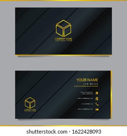 Modern business card template. Vector Illustration EPS 10