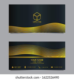 Modern business card template. Vector Illustration EPS 10