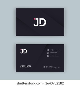 Modern Business Card template vector design.
