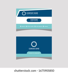 modern business card template vector design