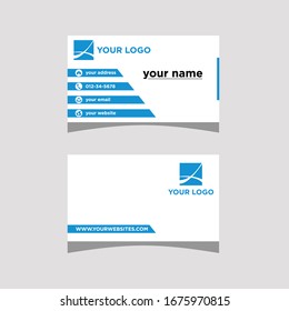 modern business card template vector design