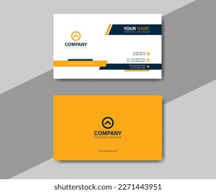 Modern Business Card Template Vector Design. Creative Clean Style Vector Illustration. Stationery Design. Visiting card design