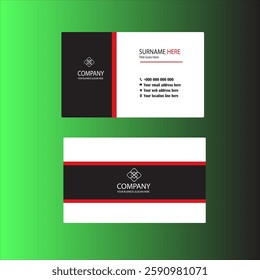Modern Business Card Template Vector