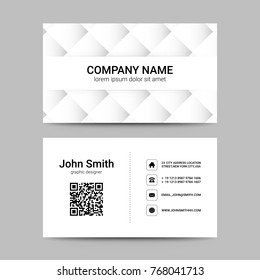 Modern business card template - Vector
