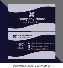 Modern Business Card Template Visiting Card Design