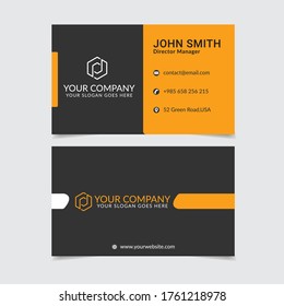 Modern Business Card Templates Free Download Stock Vector (Royalty Free