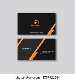 modern business card templates. Stationery design. Vector illustration. 