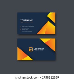 modern business card templates. Stationery design. Vector illustration. 