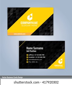 Modern Business Card Templates,Vectors 10