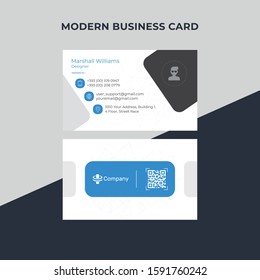 Modern Business Card - Vector