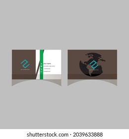 plantilla moderna de archivo vectorial y de tarjetas de empresa