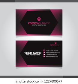Modern Business card vector template