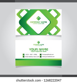 Modern Business card vector template.