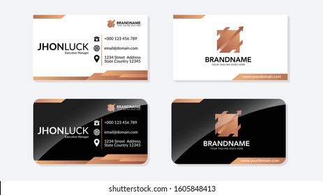 modern business card vector template