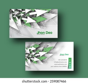 Modern Business Card Vector Template.