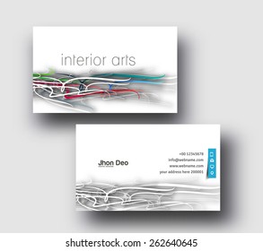 Modern Business Card Vector Template