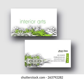 Modern Business Card Vector Template.