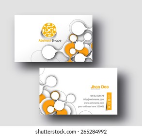 Modern Business Card Vector Template.