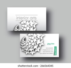 Modern Business Card Vector Template.