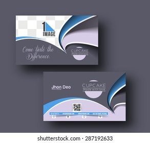 Modern Business Card Vector Template.