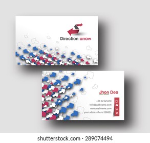 Modern Business Card Vector Template.