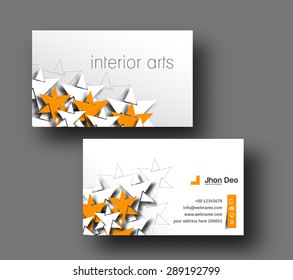 Modern Business Card Vector Template.