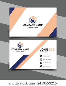 Modern Business Card, Visiting Card, Corporate Business Card, Creative And Clean Business Card Design Template
