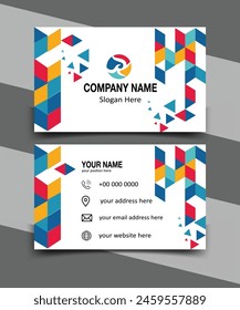 Modern Business Card, Visiting Card, Corporate Business Card, Modern Creative And Clean Business Card Design Template