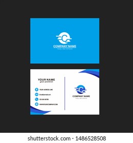 modern business card. Visiting card and Simple business card 