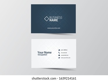 modern business card. visiting card template
