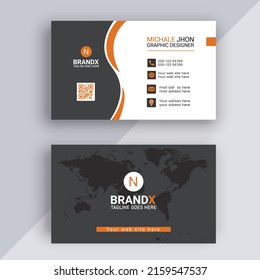 Modern business card for your brand