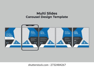 Modern Business Carousel Multi Slide Design