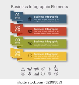 Modern business circle origami style options banner. Vector illustration. can be used for work flow layout, diagram, number options, step up options, web design, infographics.