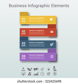 Modern business circle origami style options banner. Vector illustration. can be used for workflow layout, diagram, number options, step up options, web design, infographics.