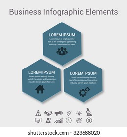 Modern business circle origami style options banner. Vector illustration. can be used for workflow layout, diagram, number options, step up options, web design, infographics.
