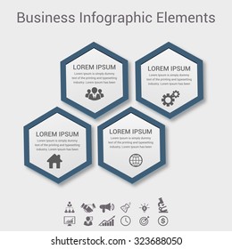 Modern business circle origami style options banner. Vector illustration. can be used for workflow layout, diagram, number options, step up options, web design, infographics.