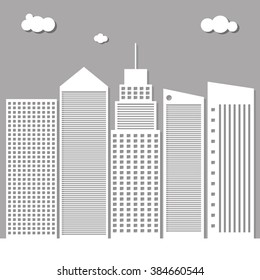 Modern Business City Concept