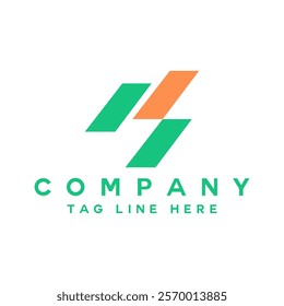 Modern business company logo design