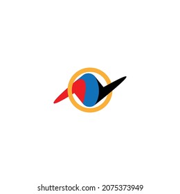 Modern business company logo, shop, vector illustration