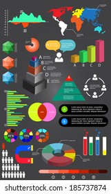 modern business concept Vector illustration. can be used for workflow layout, diagram, number options , web design, infographics.