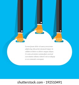 Modern business concepts in flat design for web, mobile applications, seo optimizations, business, social networks, e-commerce,planning and teamwork