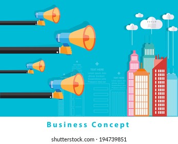 Modern business concepts in flat design for web, mobile applications, seo optimizations, business, social networks, e-commerce,planning and teamwork