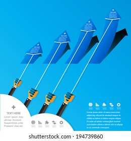 Modern business concepts in flat design for web, mobile applications, seo optimizations, business, social networks, e-commerce,planning and teamwork