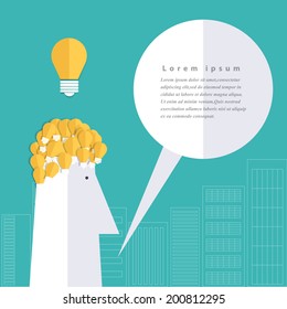 Modern business concepts in flat design for web, mobile applications, seo optimizations, business, social networks, e-commerce,planning and teamwork