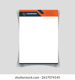 Modern Business Corporate Letterhead Design Template